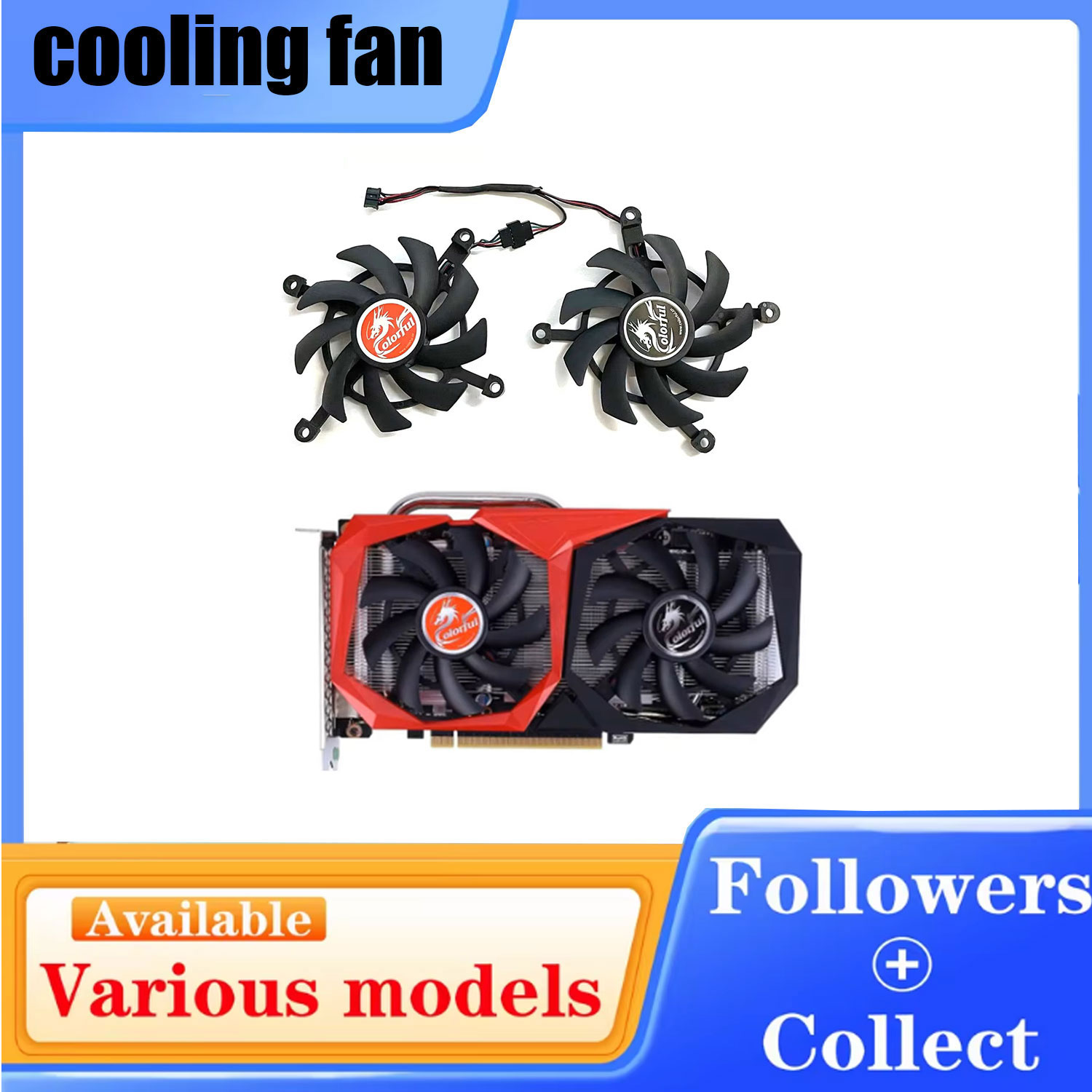 85MM Cooling Fan For COLORFUL  - огляд і ціна Rtx 4080 Super 16Gb