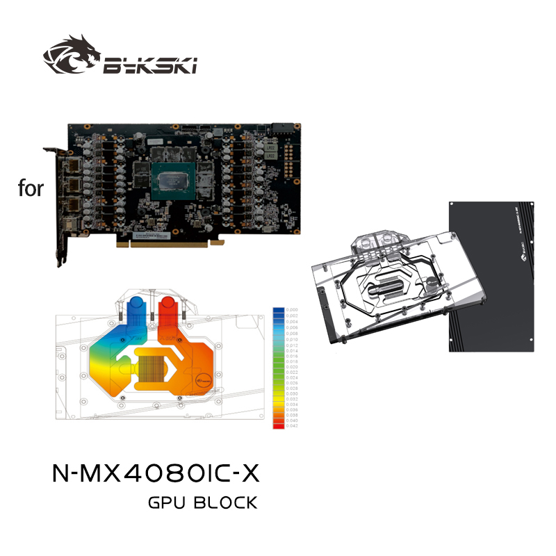 Bykski N-MX4080IC-X GPU Block  - огляд і ціна Rtx 4080 Water Cooling Block