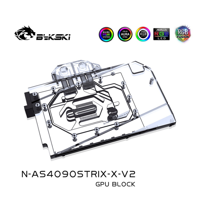 Bykski GPU Block Use for ASUS  - огляд і ціна Rtx 3090 24Gb Gddr6X